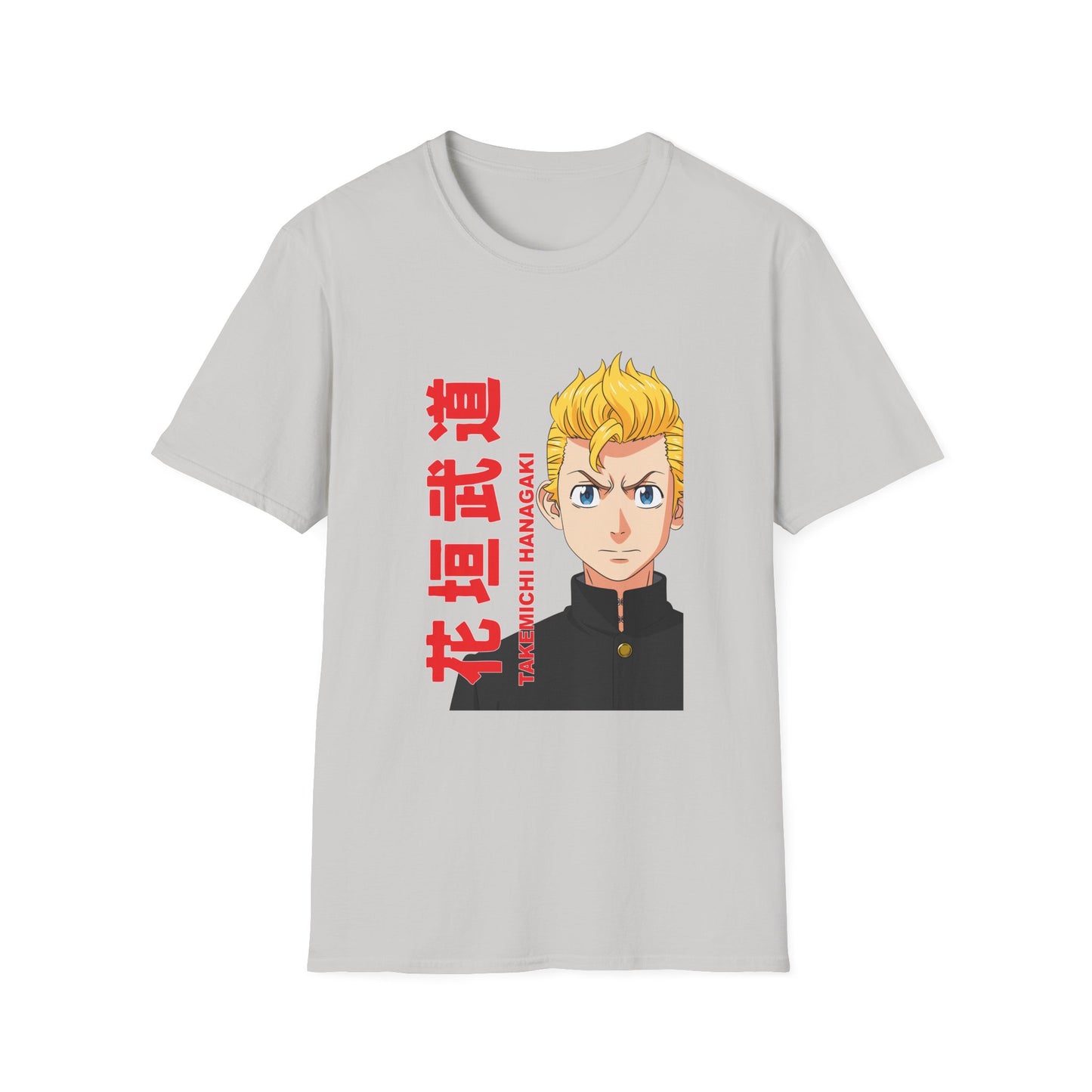 Anime Graphic Unisex Softstyle T-shirt - Tokyo Revengers Design - CreativeRino