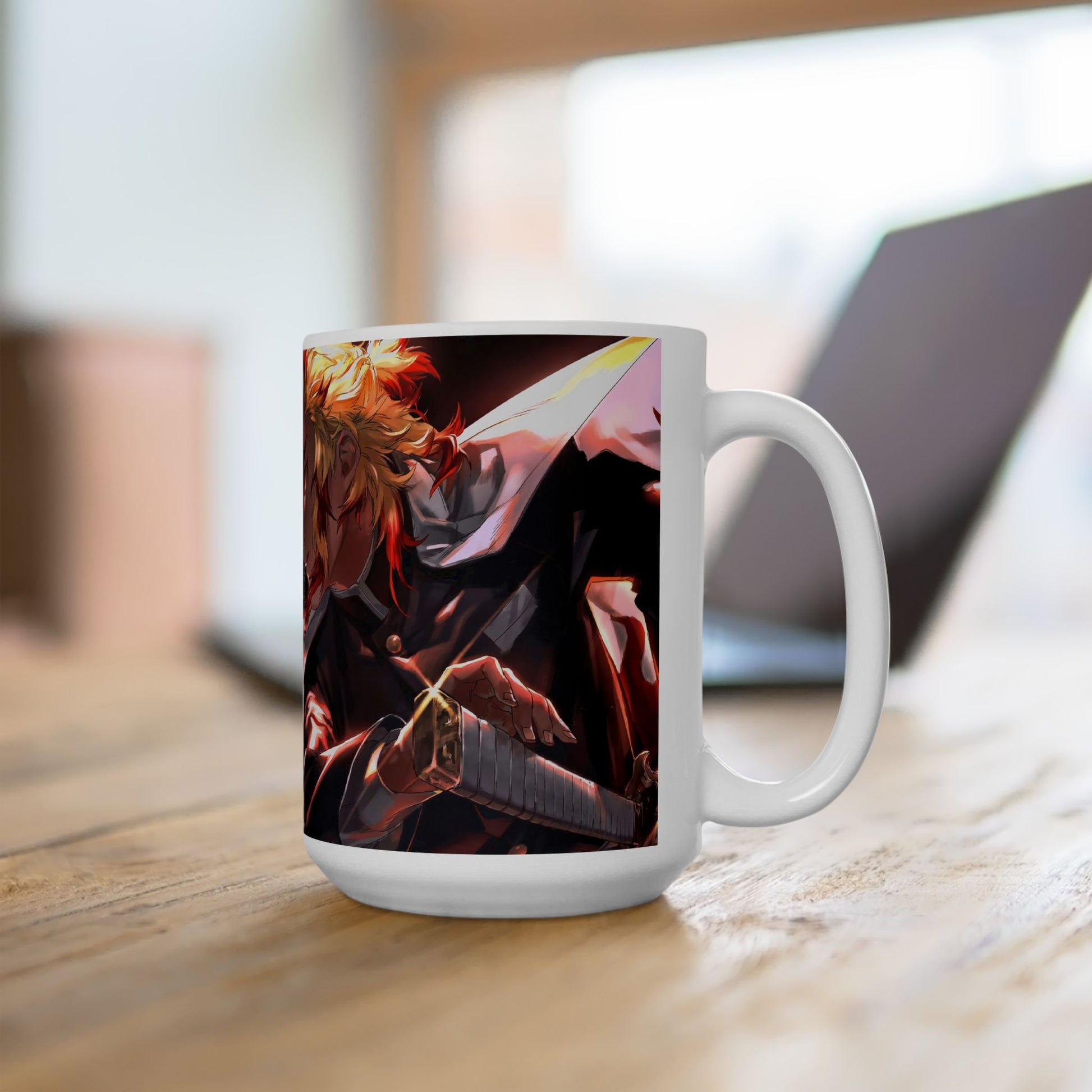 Demon Slayer Ceramic Mug - Anime Inspired Coffee Cup - CreativeRino