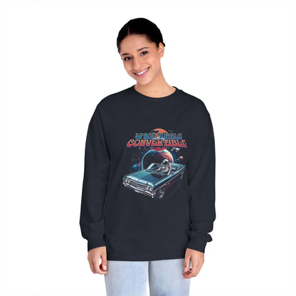Space Rumble With My Convertible Unisex Classic Long Sleeve T-Shirt - CreativeRino