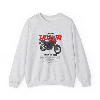 Honda CB500X Motorcycle Crewneck Sweatshirt - Unisex Heavy Blend™ - CreativeRino