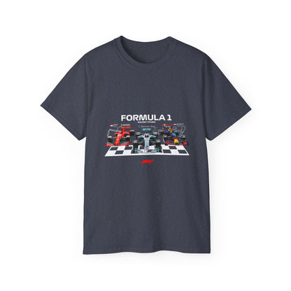 Formula 1 Racing Unisex Ultra Cotton Tee - Perfect T-Shirt for Motorsport Fans - CreativeRino