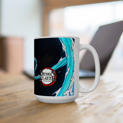 Anime-Inspired Ceramic Mug - Perfect Gift for Fans of Demon Slayer - CreativeRino