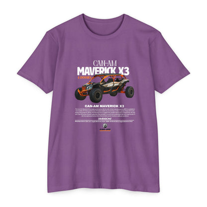 CAN-AM MAVERICK X3 Unisex CVC Jersey T-Shirt | Off-Road Adventure Apparel - CreativeRino