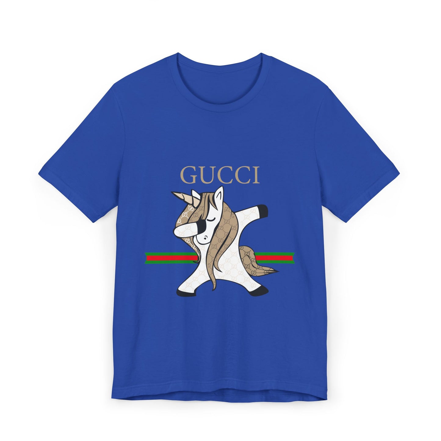 Gucci Unicorn Unisex Jersey T-Shirt - Stylish Fashion Tee for Unicorn Lovers - CreativeRino