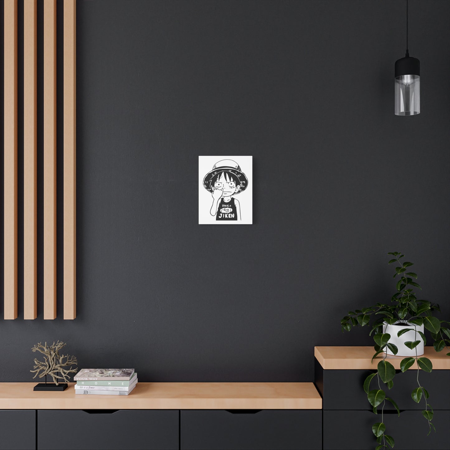 Kid Luffy Anime Character Canvas Art - "TAWKO JIKEN" - CreativeRino