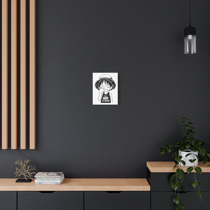 Kid Luffy Anime Character Canvas Art - "TAWKO JIKEN" - CreativeRino