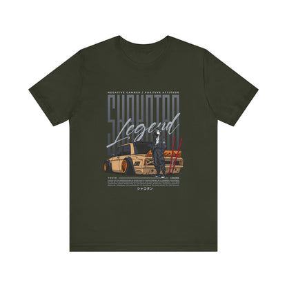 Vintage Graphic Car Tee - Negative Energy, Positive Attitude Car T-shirt - CreativeRino