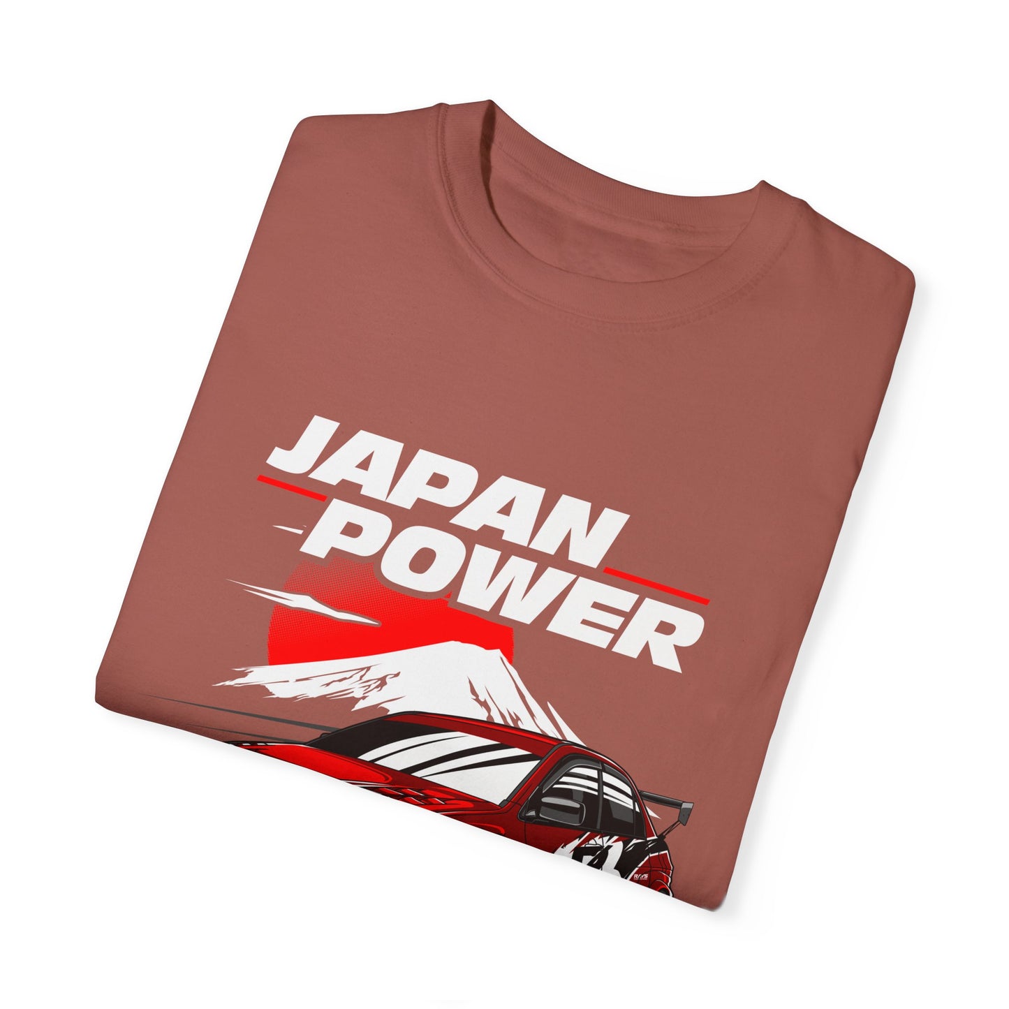 Japan Power Unisex T-Shirt - Vintage Car Design for Automotive Enthusiasts - CreativeRino