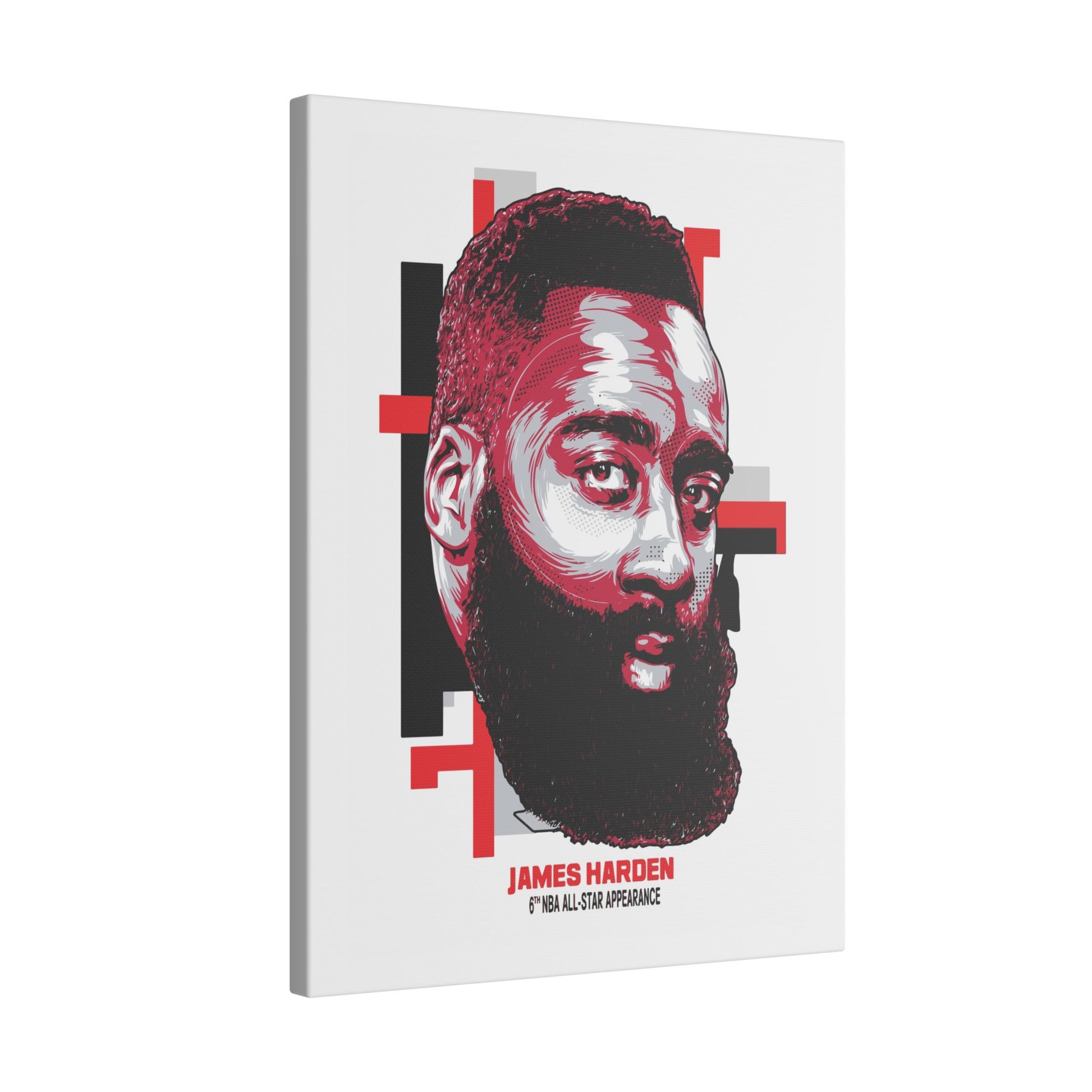 James Harden NBA All-Star Canvas Wall Art - CreativeRino