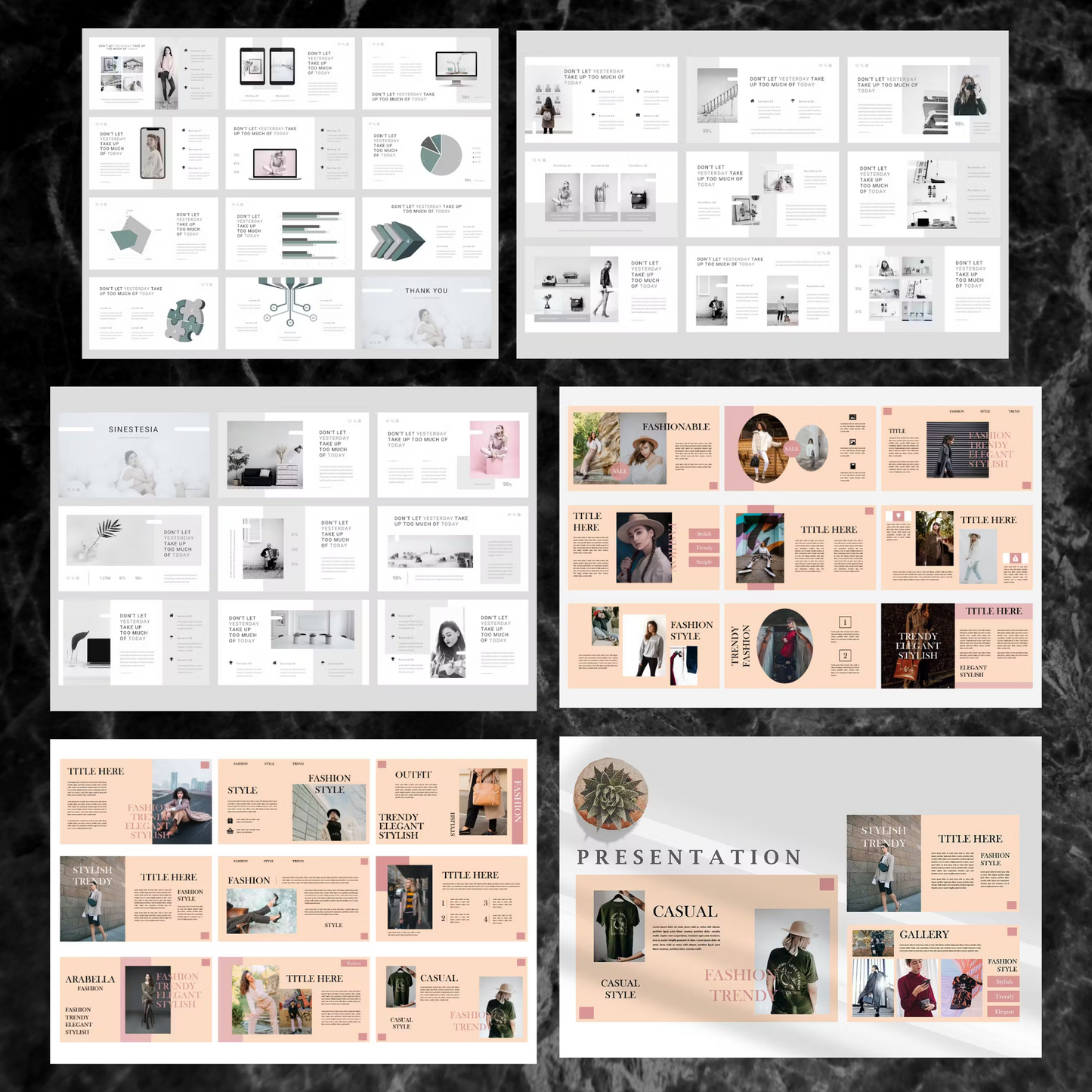 17 Magazine Powerpoint Presentation Template Bundle | Magazine Style Business PowerPoint Template