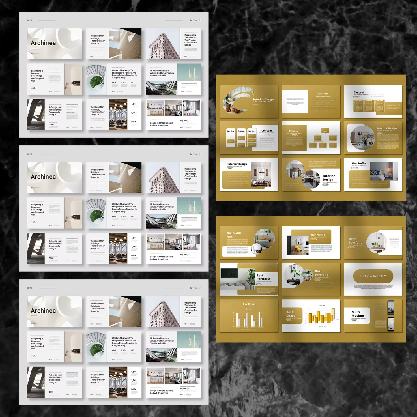 10 Interior Design Powerpoint Presentation Template Bundle - CreativeRino