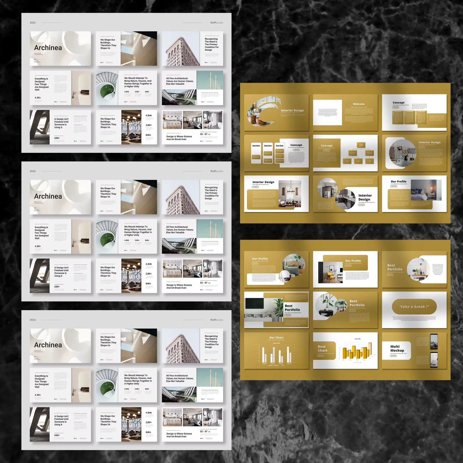 10 Interior Design Powerpoint Presentation Template Bundle - CreativeRino