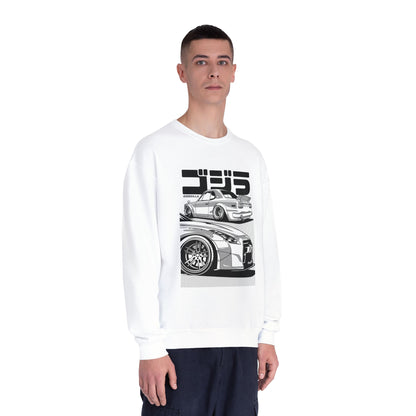 Graphic Car Enthusiast Sweatshirt - Unisex NuBlend® Crewneck for Auto Lovers - CreativeRino
