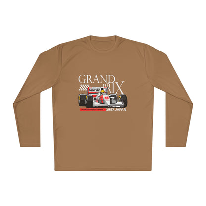 Grand Prix Japan Racing Unisex Lightweight Long Sleeve Tee - Perfect Gift for Motorsports Fans - CreativeRino