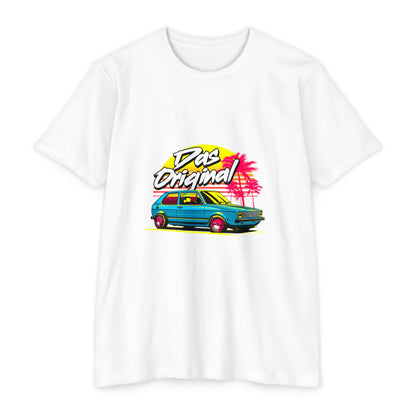 Retro Car Graphic T-Shirt - Das Original - Unisex CVC Jersey - CreativeRino