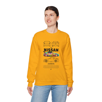Vintage Nissan 350Z Graphic Unisex Heavy Blend™ Crewneck Sweatshirt - CreativeRino