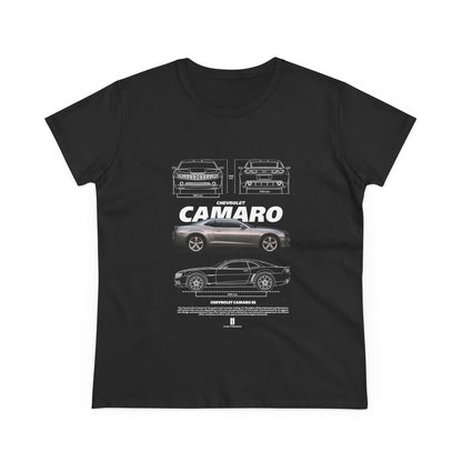 Chevrolet Camaro Women's Tee - Classic Car T-shirt - CreativeRino