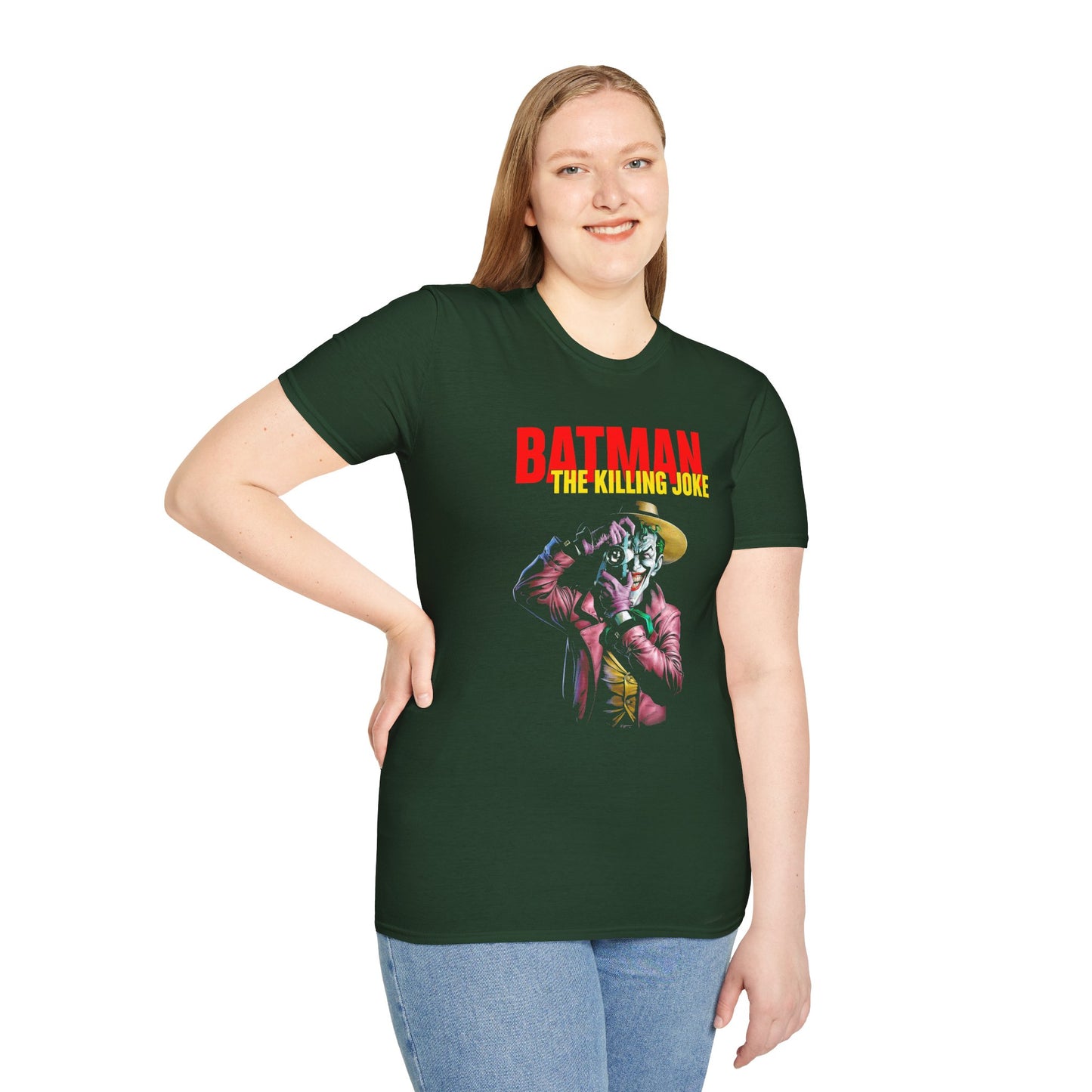 Batman The Killing Joke Unisex Softstyle T-Shirt - Comic Book Fashion - CreativeRino