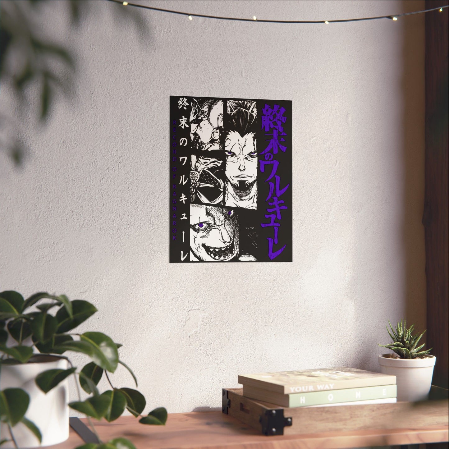 Anime Matte Vertical Posters Record of Ragnarok Wall Art - CreativeRino