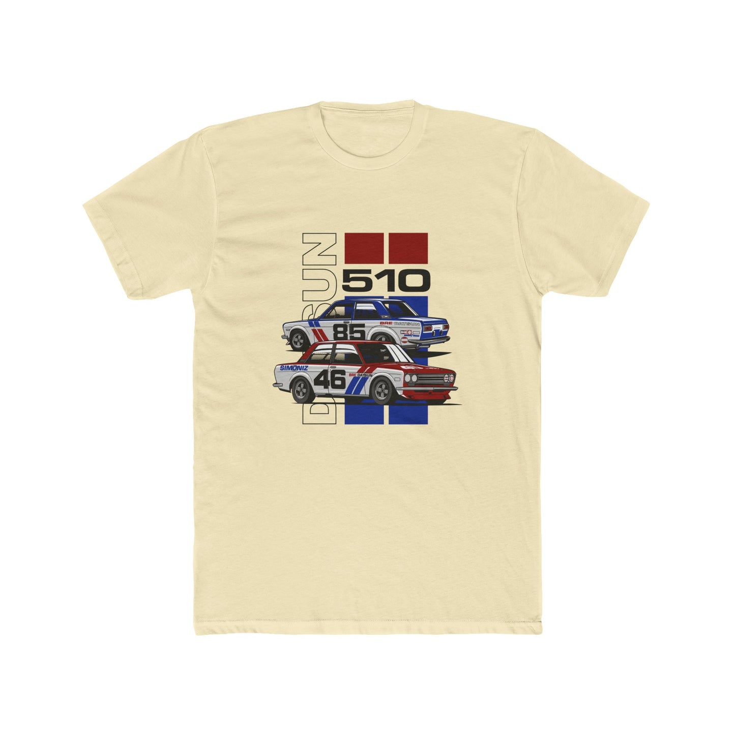 Retro Car Graphic Unisex Cotton Crew Tee - Perfect T-shirt for Auto Enthusiasts - CreativeRino