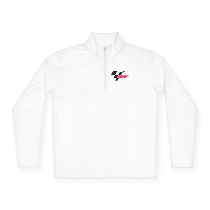 MotoGp Unisex Quarter-Zip Pullover - Stylish Sportswear for Active Lifestyles - CreativeRino