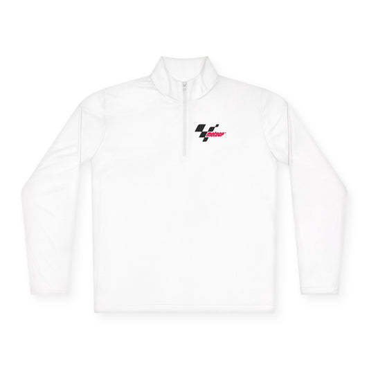 MotoGp Unisex Quarter-Zip Pullover - Stylish Sportswear for Active Lifestyles - CreativeRino
