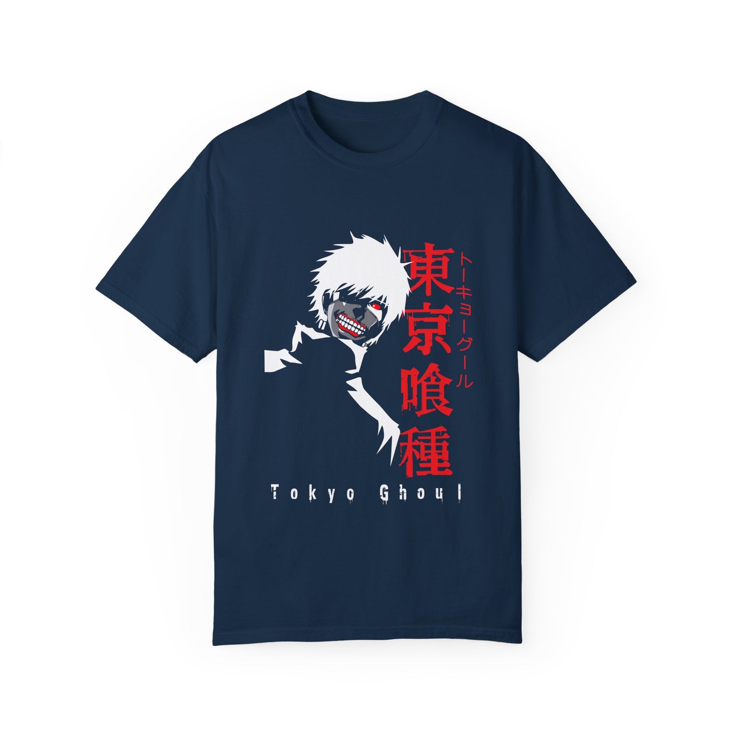 Tokyo Ghoul Unisex Garment-Dyed Tee - Perfect T-shirt for Anime Fans - CreativeRino