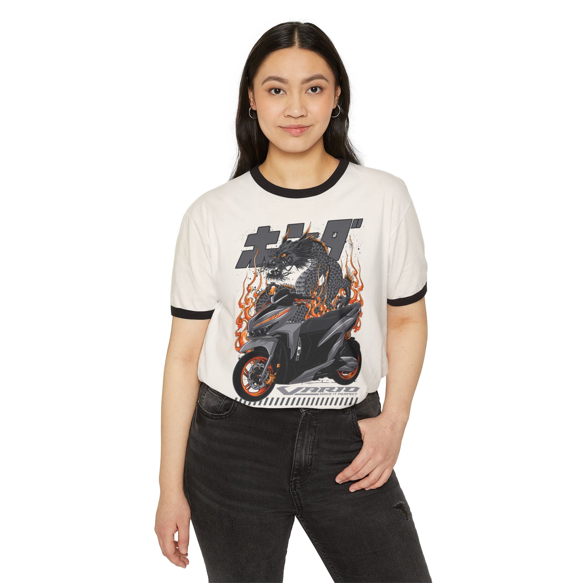 Unisex Cotton Ringer T-Shirt - CreativeRino