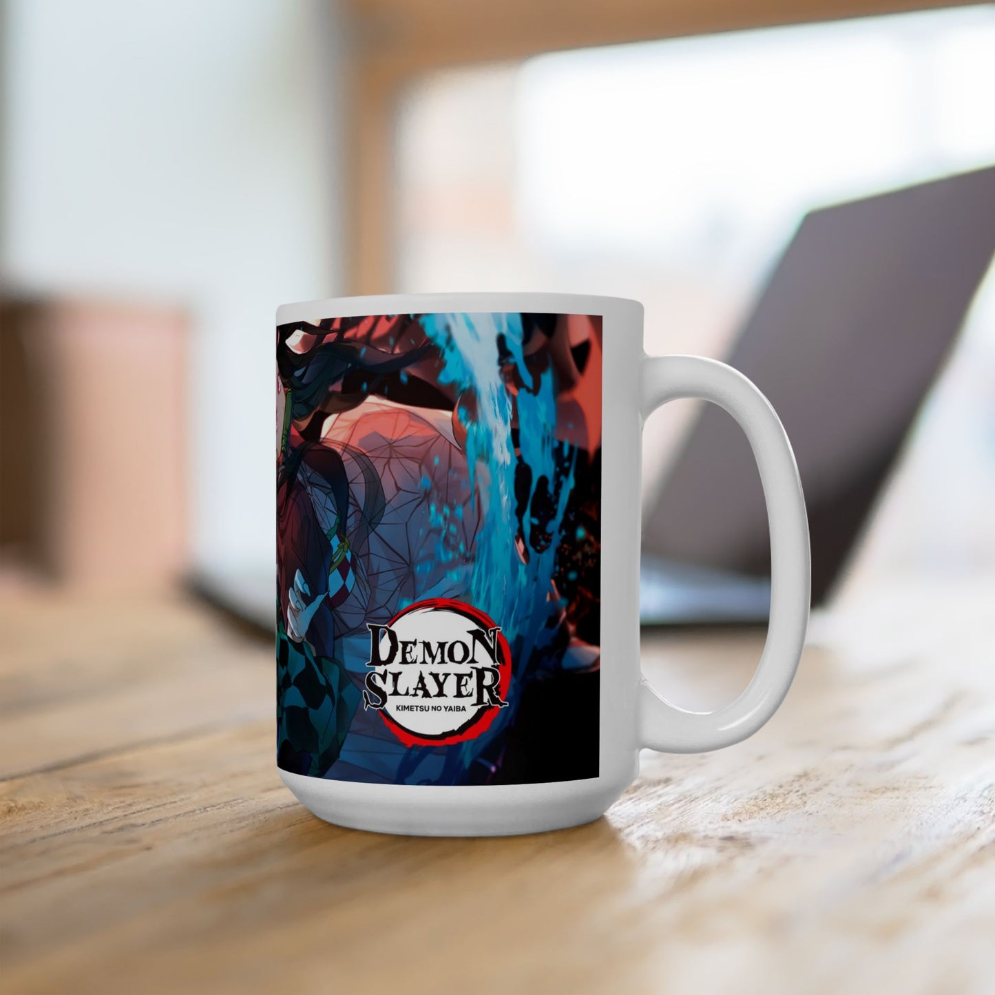Vibrant Anime-Inspired Ceramic Mug - Demon Slayer Perfect for Coffee Lovers! - CreativeRino