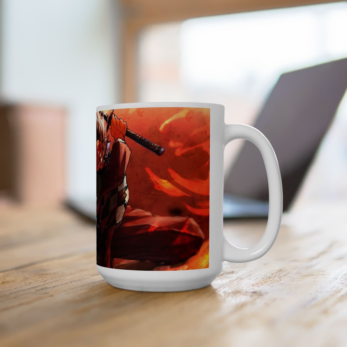 Demon Slayer Inspired Ceramic Mug - Coffee Cup for Anime Fans - CreativeRino