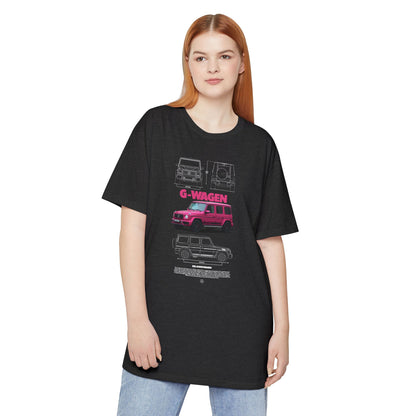 G-Wagen Graphic Tee – Trendy Unisex Long Body T-shirt - CreativeRino