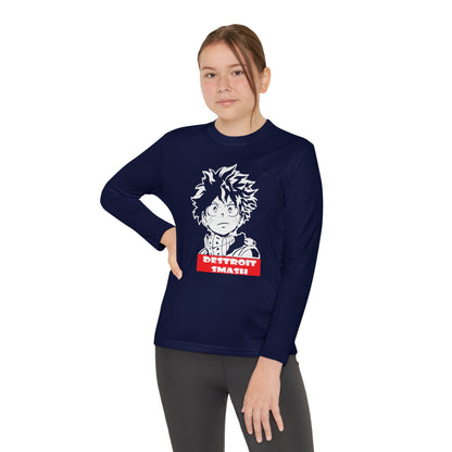 My Hero Academia Youth Long Sleeve Tee - Detroit Smash Anime T-shirt - CreativeRino