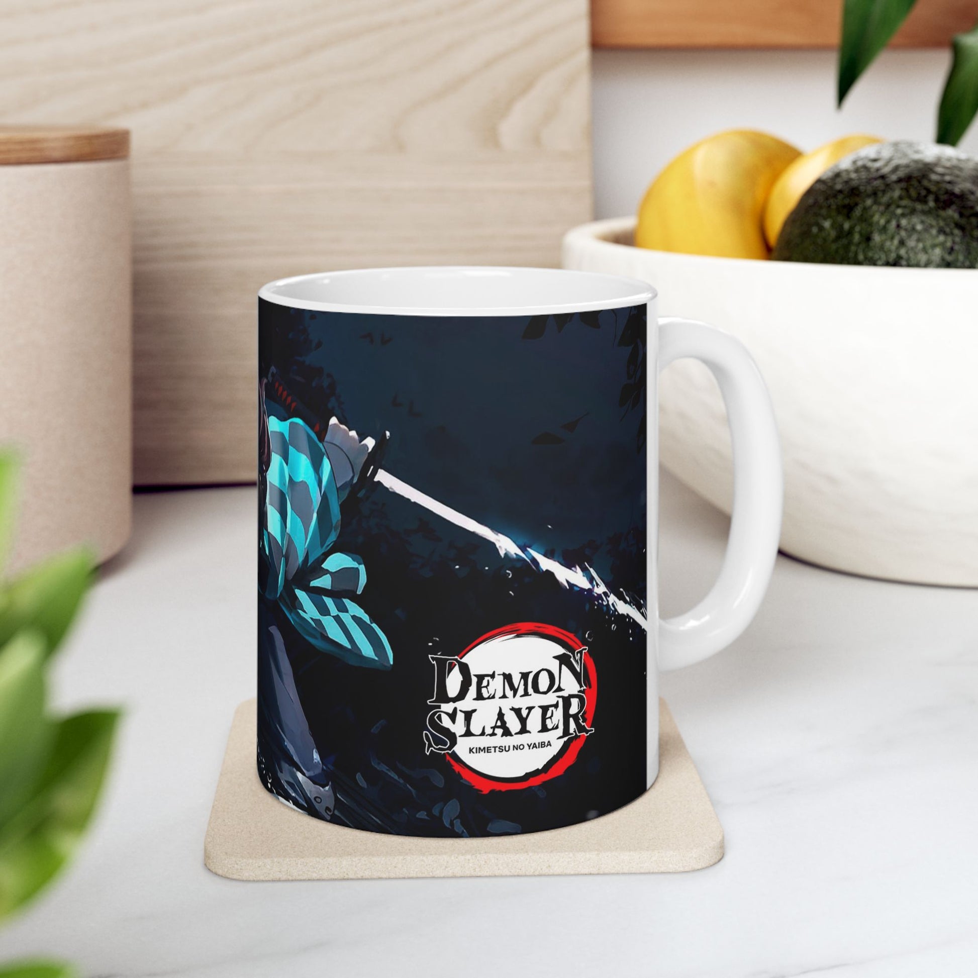 Anime Character Ceramic Mug - Demon Slayer Inspired Drinkware - CreativeRino
