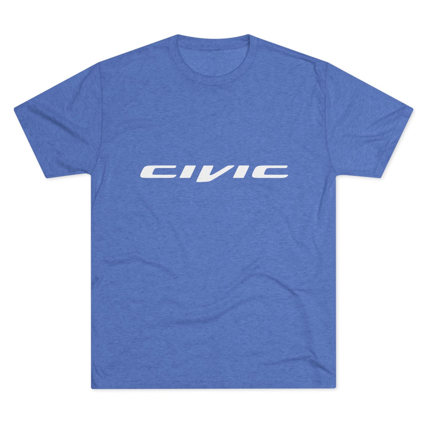 Honda Civic Estilo Enthusiast Unisex Tri-Blend Crew Tee - Retro Car T-shirt Design - CreativeRino