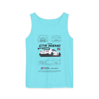 Nissan GTR Nismo Graphic Unisex Tank Top - Perfect T-shirt for Car Enthusiasts - CreativeRino
