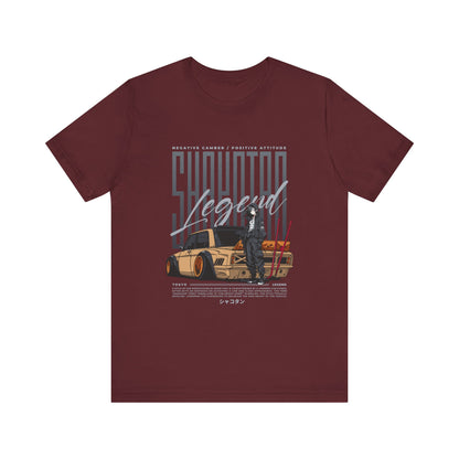 Vintage Graphic Car Tee - Negative Energy, Positive Attitude Car T-shirt - CreativeRino