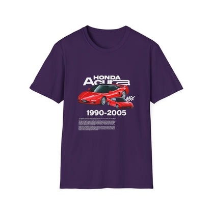 Honda Acura NSX 1990-2005 Unisex T-Shirt - Retro Car Graphic Tee - CreativeRino