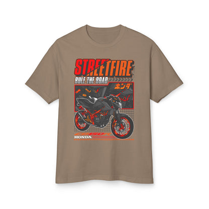 Streetfire Motorcycle Graphic Tee for Riders Motorcycle T-shirt - CreativeRino