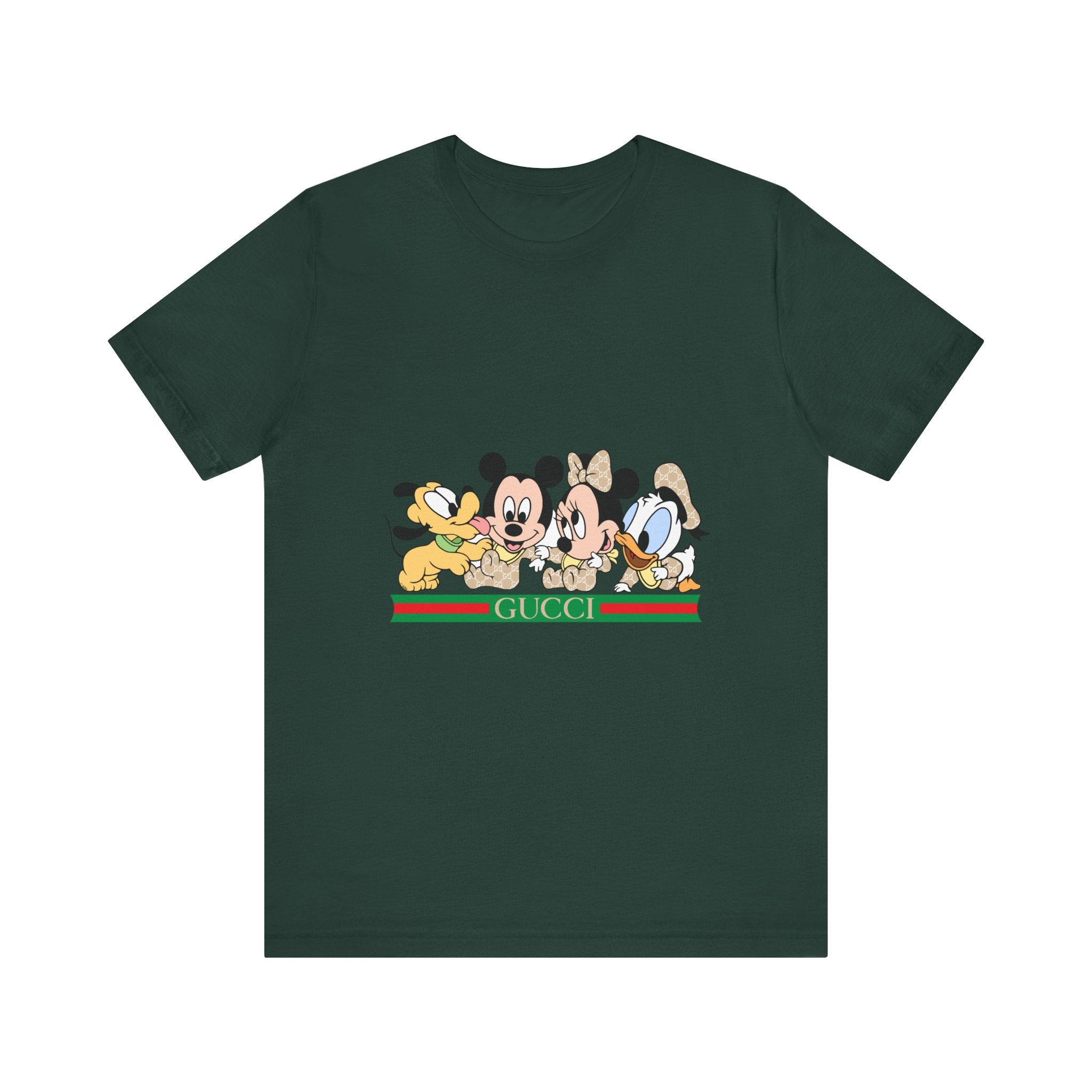 Gucci Mickey Mouse Graphic Tee - Unisex Jersey Short Sleeve T