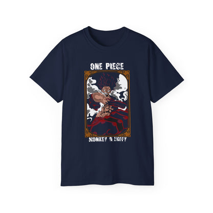 One Piece Monkey D. Luffy Tee - Unisex Ultra Cotton T-shirt for Anime Fans - CreativeRino