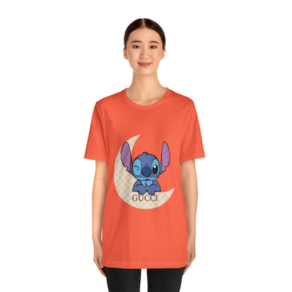 Stitch Gucci Unisex Jersey Short Sleeve Tee - CreativeRino