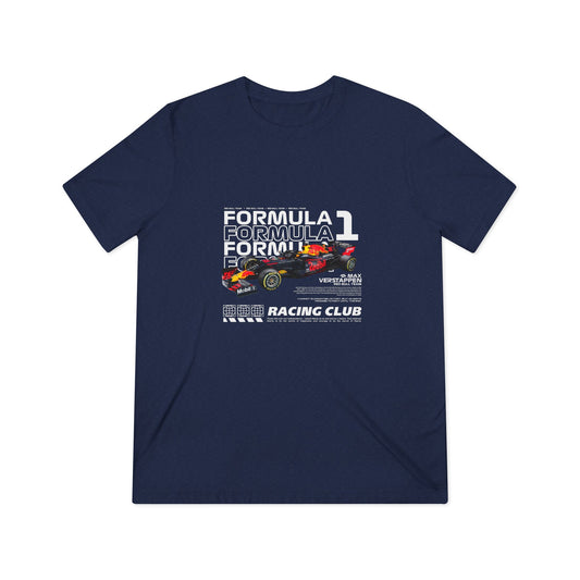 Formula 1 Max Verstappen Racing Club Unisex Triblend Tee - Motorsport Fan Apparel - CreativeRino