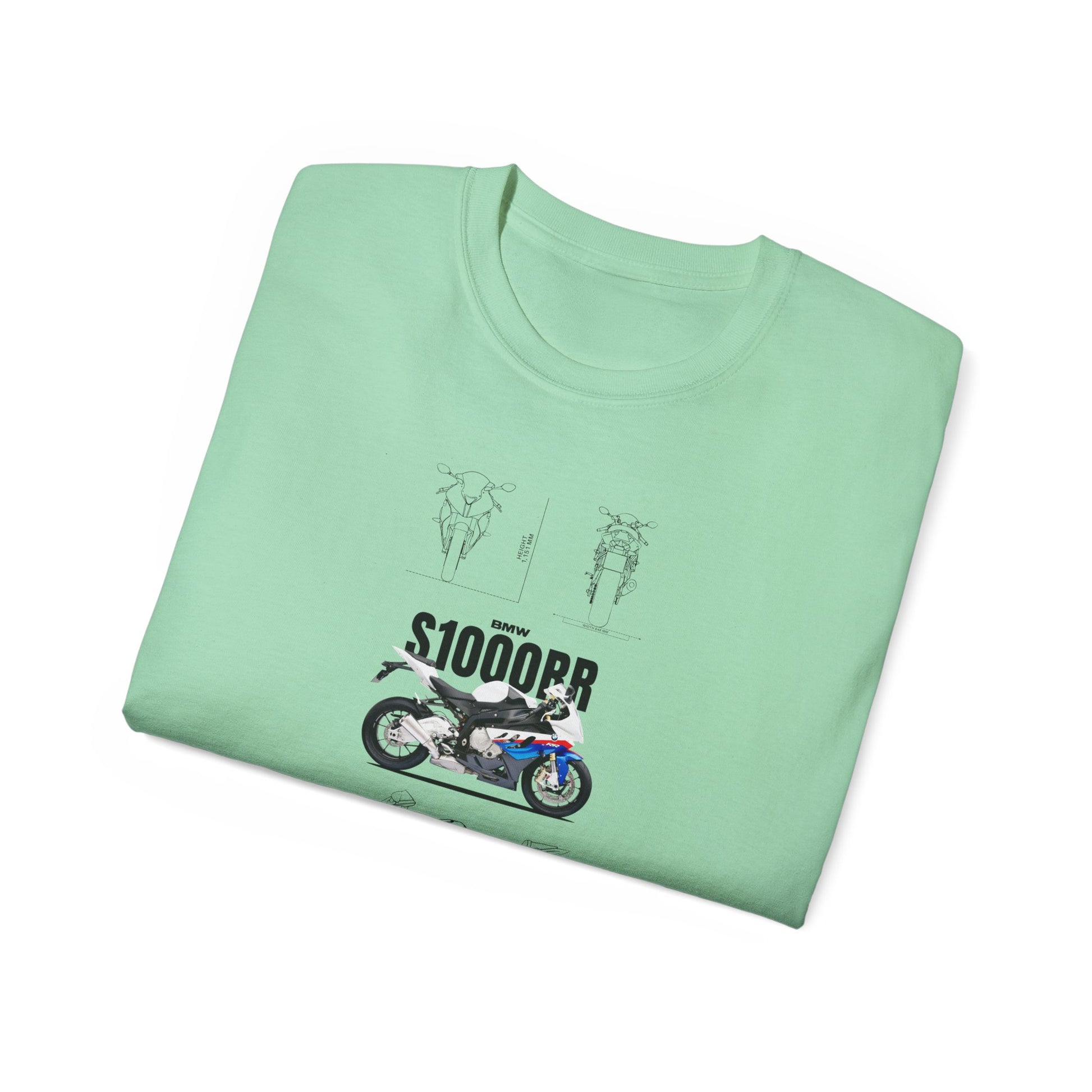 Motorcycle Enthusiast Graphic Tee - S1000RR Design for Riders T-shirt - CreativeRino