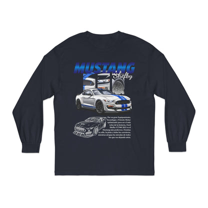 Mustang Shelby Unisex Classic Long Sleeve T-Shirt - Perfect Gift for Car Enthusiasts - CreativeRino