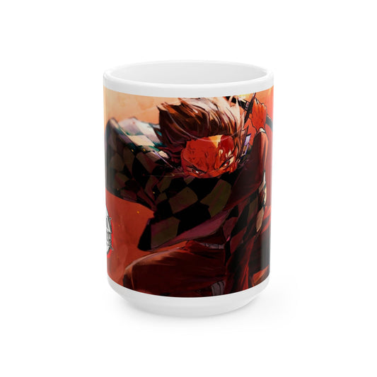Demon Slayer Inspired Ceramic Mug - Coffee Cup for Anime Fans - CreativeRino