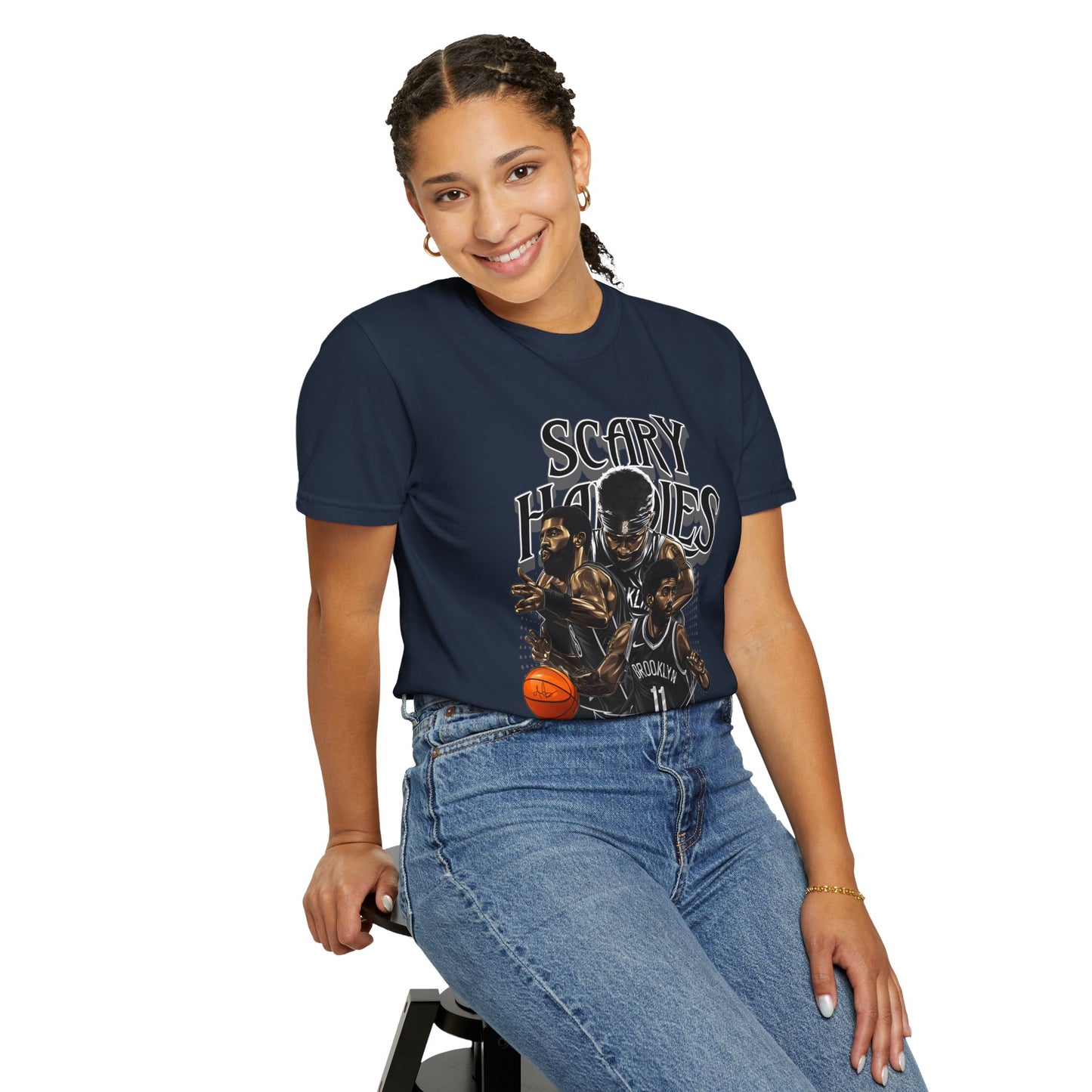 Scary Hours Unisex Basketball T-shirt Kyrie Irving NBA Tee - CreativeRino