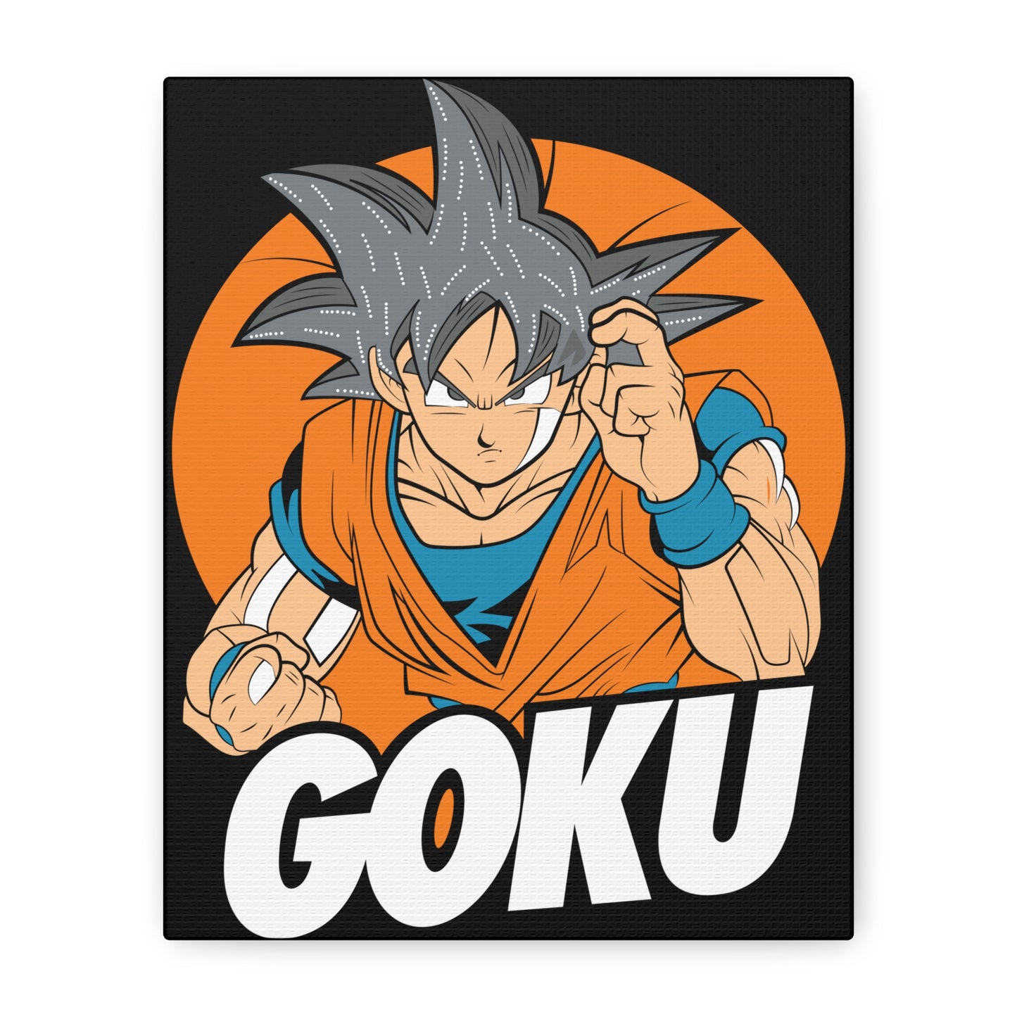 Goku Canvas Art - Dragon Ball Z Decor for Anime Fans - CreativeRino