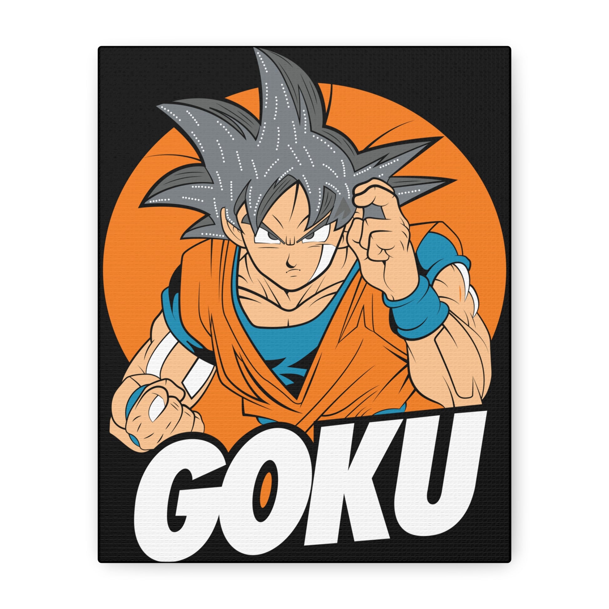 Goku Canvas Art - Dragon Ball Z Decor for Anime Fans - CreativeRino