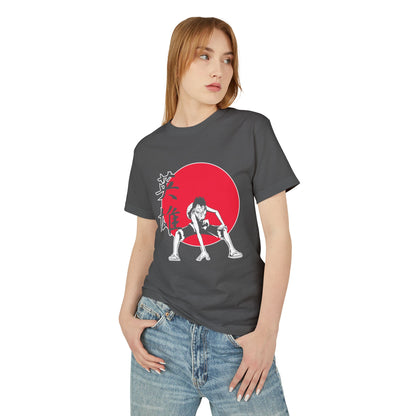 Heroic Anime Graphic Tee - Unisex Heavyweight Cotton One Piece T-shirt - CreativeRino