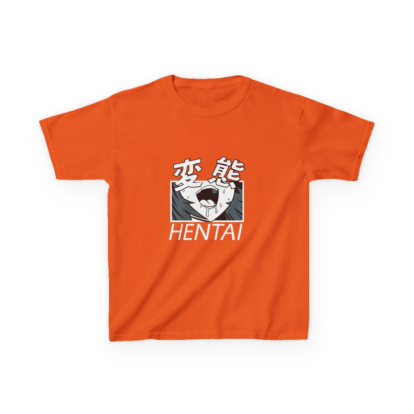 Hentai Kids Cotton Tee - Cool Graphic Design T-shirt for Boys and Girls - CreativeRino